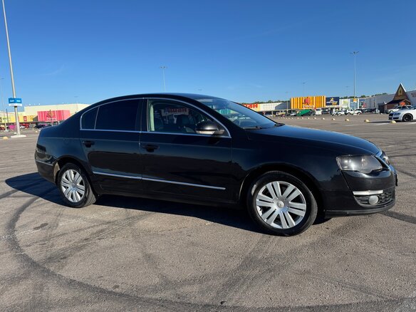 2007 Volkswagen Passat B6, чёрный, 650000 рублей - вид 3