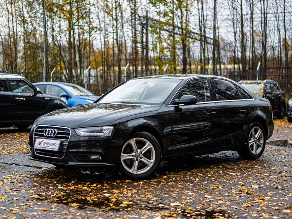 2012 Audi A4 IV (B8) Рестайлинг, чёрный, 1250000 рублей