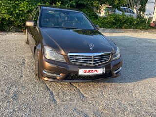 2012 Mercedes-Benz C-Класс 180 III (W204) Рестайлинг, коричневый, 1200000 рублей, вид 2