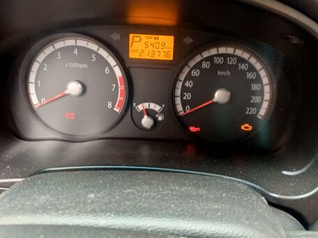 2009 Kia Rio II, оранжевый, 430000 рублей, вид 4