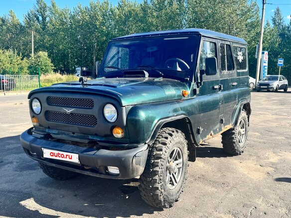 2008 УАЗ Хантер 315195, зелёный, 470000 рублей - вид 1