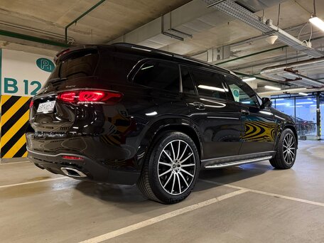 2021 Mercedes-Benz GLS 400 d II (X167), чёрный, 10150000 рублей, вид 4