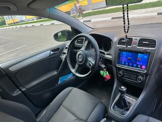 2008 Volkswagen Golf VI, чёрный, 635000 рублей, вид 5