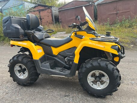 2014 BRP Can-Am Outlander 500, жёлтый, 850000 рублей, вид 5