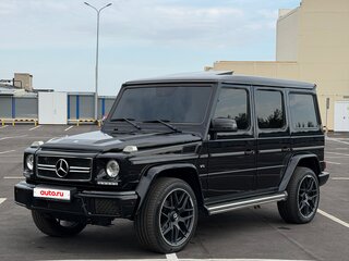 2017 Mercedes-Benz G-Класс 500 4x4 II (W463) Рестайлинг 4, чёрный, 5600000 рублей, вид 1