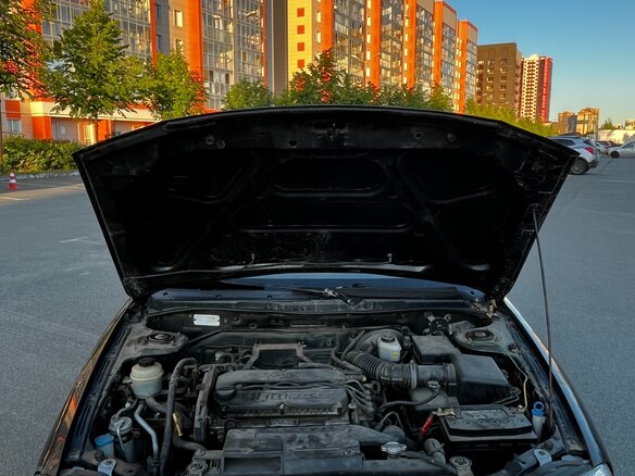 2008 Kia Spectra I Рестайлинг 2, чёрный - вид 16