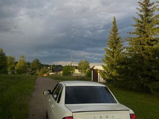 2009 Lada (ВАЗ) Priora I, белый, 260000 рублей, вид 2