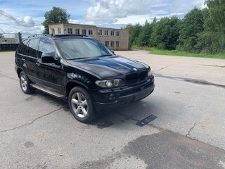2004 BMW X5 4.4i I (E53) Рестайлинг, чёрный, 1000000 рублей, вид 4