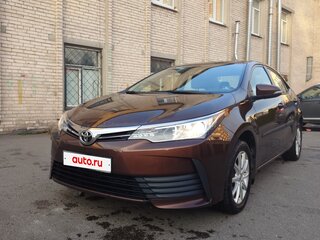 2018 Toyota Corolla XI (E160, E170, E180) Рестайлинг 1, коричневый, 1900000 рублей, вид 1