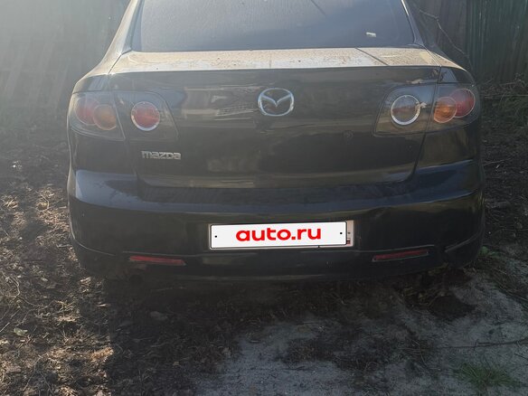 2005 Mazda 3 I (BK), чёрный