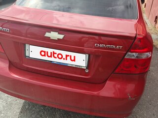 2009 Chevrolet Aveo I Рестайлинг, красный, 360000 рублей, вид 3