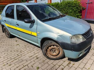2007 Renault Logan I, зелёный, 119000 рублей, вид 2