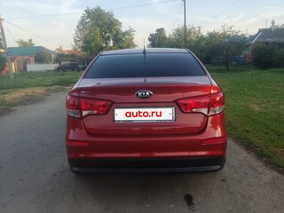 2016 Kia Rio III Рестайлинг, красный, 780000 рублей, вид 5
