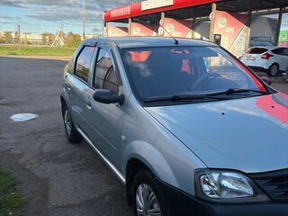 2009 Renault Logan I, зелёный, 390000 рублей, вид 3