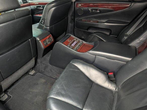 2011 Lexus LS 460 L IV Рестайлинг, чёрный - вид 24