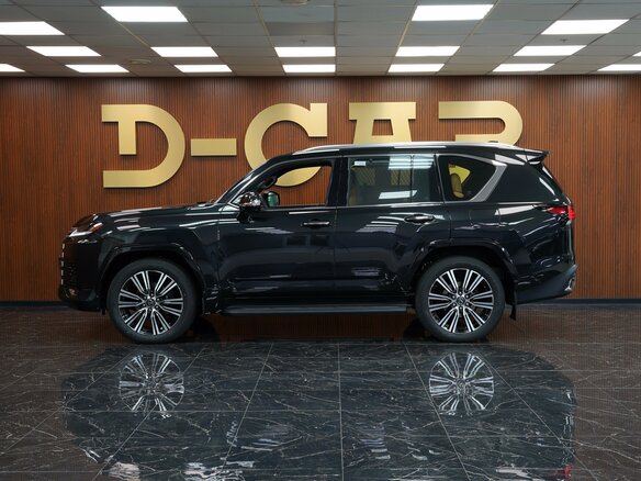 2026 Lexus LX 500d IV, чёрный - вид 7