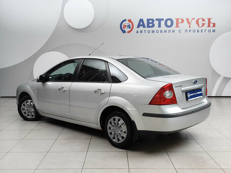 2007 Ford Focus II, серебристый, 351000 рублей, вид 2