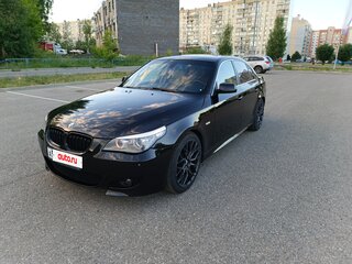 2008 BMW 5 серии 525i V (E60/E61) Рестайлинг, чёрный, 1500000 рублей, вид 1