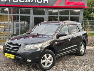2007 Hyundai Santa Fe II, чёрный, 899000 рублей, вид 1