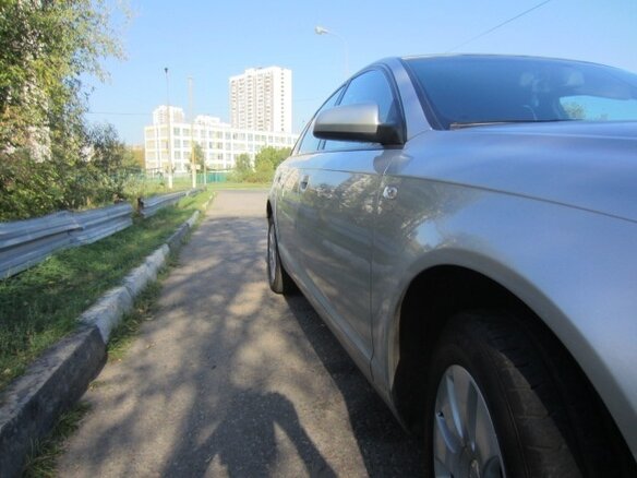 2007 Audi A6 III (C6), серебристый, 950000 рублей - вид 6