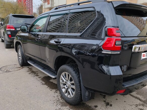 2020 Toyota Land Cruiser Prado 150 Series Рестайлинг 2, чёрный - вид 5