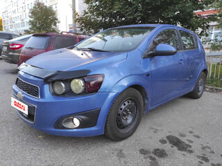 2014 Chevrolet Aveo II, синий, 445000 рублей, вид 4