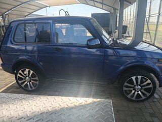 2011 Lada (ВАЗ) 2121 (4x4) I Рестайлинг, синий, 450000 рублей, вид 5