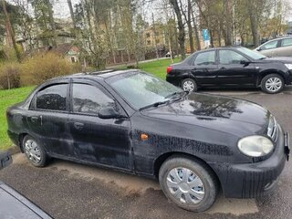 2008 Chevrolet Lanos I, чёрный, 95000 рублей, вид 2