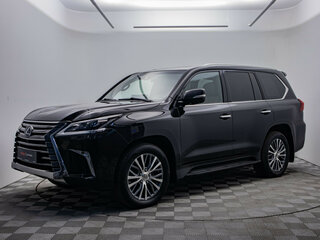 2017 Lexus LX 570 III Рестайлинг 2, чёрный, 6338000 рублей, вид 1