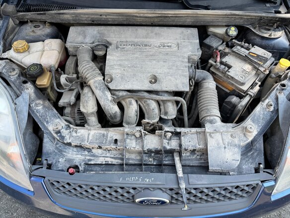 2008 Ford Fiesta Mk5, синий, 650000 рублей - вид 11