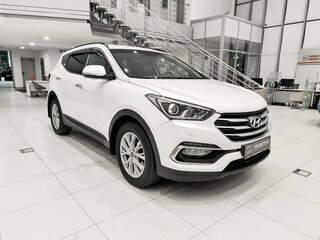 2015 Hyundai Santa Fe III Рестайлинг, белый, 1850000 рублей, вид 3