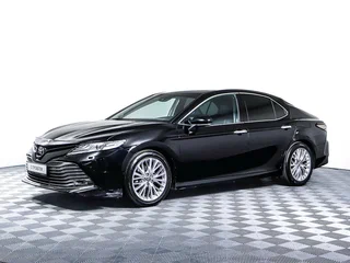2018 Toyota Camry VIII (XV70), чёрный, 1800000 рублей, вид 1