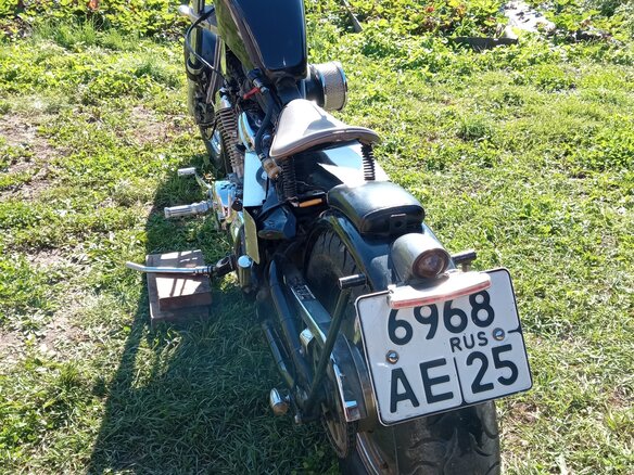 1993 Honda Steed 400, чёрный, 320000 рублей - вид 3