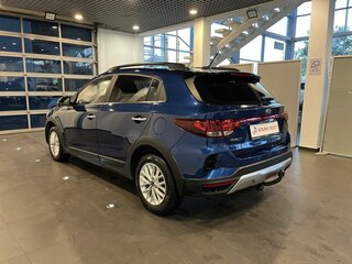 2021 Kia Rio X IV Рестайлинг, синий, 1610000 рублей, вид 5