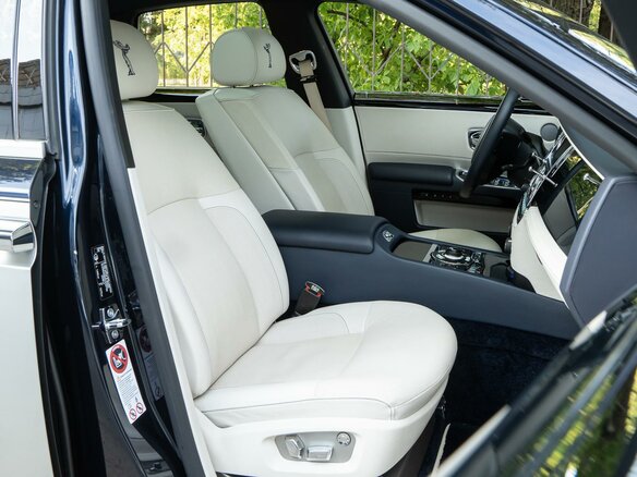 2013 Rolls-Royce Ghost I (Series I), синий - вид 16