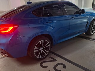2018 BMW X6 30d II (F16), голубой, 4500000 рублей, вид 5