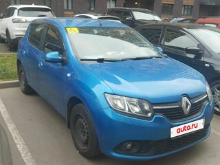 2014 Renault Sandero II, синий, 670000 рублей, вид 2