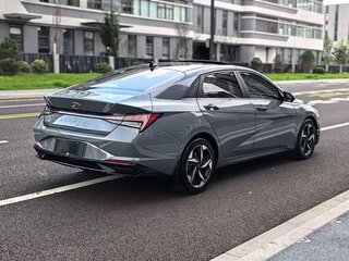 2021 Hyundai Elantra VII (CN7), голубой, 1305000 рублей, вид 5