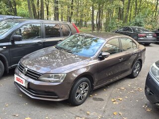 2016 Volkswagen Jetta VI Рестайлинг, коричневый, 1550000 рублей, вид 3