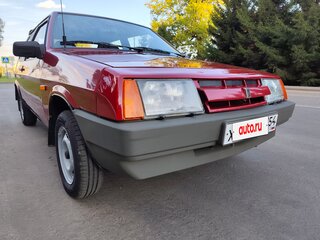 1989 Lada (ВАЗ) 2108, красный, 585000 рублей, вид 2