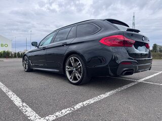 2018 BMW 5 серии M550d xDrive VII (G30/G31/G38), чёрный, 3315000 рублей, вид 4