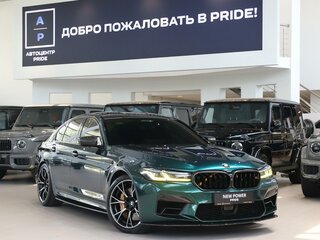 2022 BMW M5 Competition VI (F90) Рестайлинг, зелёный, 9900000 рублей, вид 5