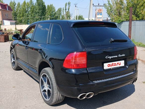 2006 Porsche Cayenne S I (955), чёрный, 1300000 рублей - вид 7