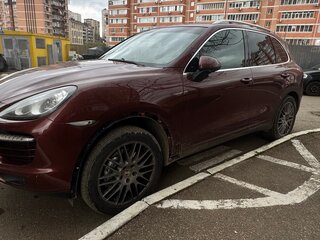 2011 Porsche Cayenne S II (958), коричневый, 1900000 рублей, вид 3