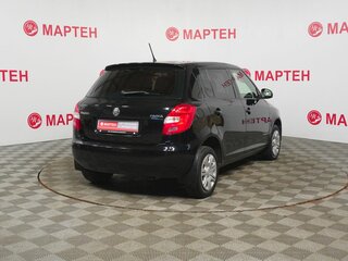 2013 Skoda Fabia II Рестайлинг, чёрный, 625000 рублей, вид 5