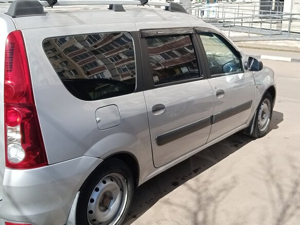 2014 Lada (ВАЗ) Largus I, серый - вид 8