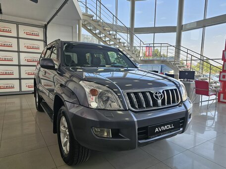 2008 Toyota Land Cruiser Prado 120 Series Рестайлинг, серый, 2049000 рублей, вид 3