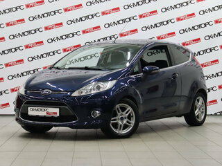 2012 Ford Fiesta Mk6, синий, 845250 рублей, вид 1