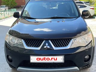 2007 Mitsubishi Outlander II, чёрный, 1320000 рублей, вид 2