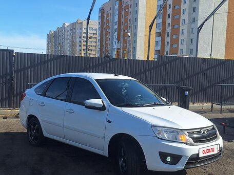 2015 Lada (ВАЗ) Granta I, белый, 575000 рублей, вид 3
